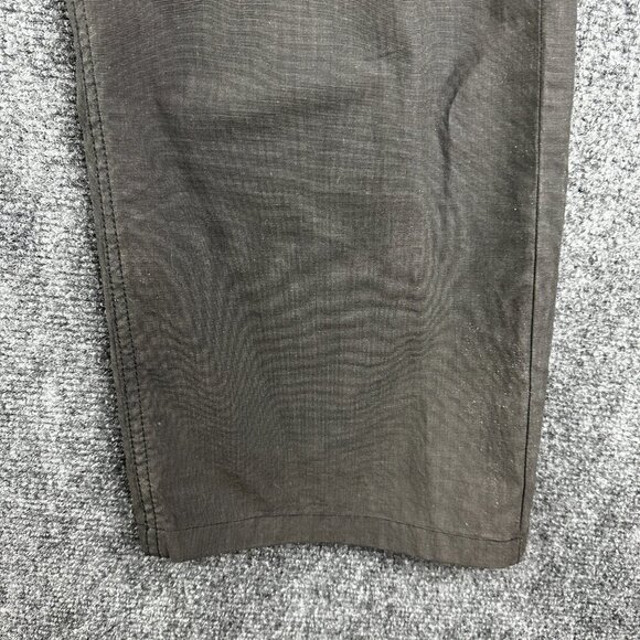 Hugo Boss Pants Mens 38 Alabama Gray Cotton Flat Front Pockets Straight Chino - Picture 3 of 10